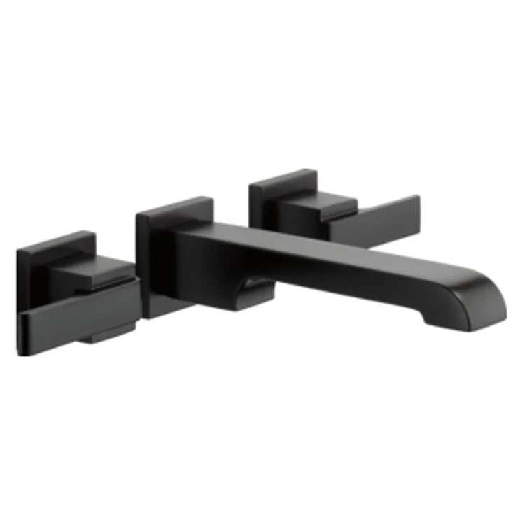 Ara Two Handle Wall-Mount Bathroom Faucet Trim - Frankwebs