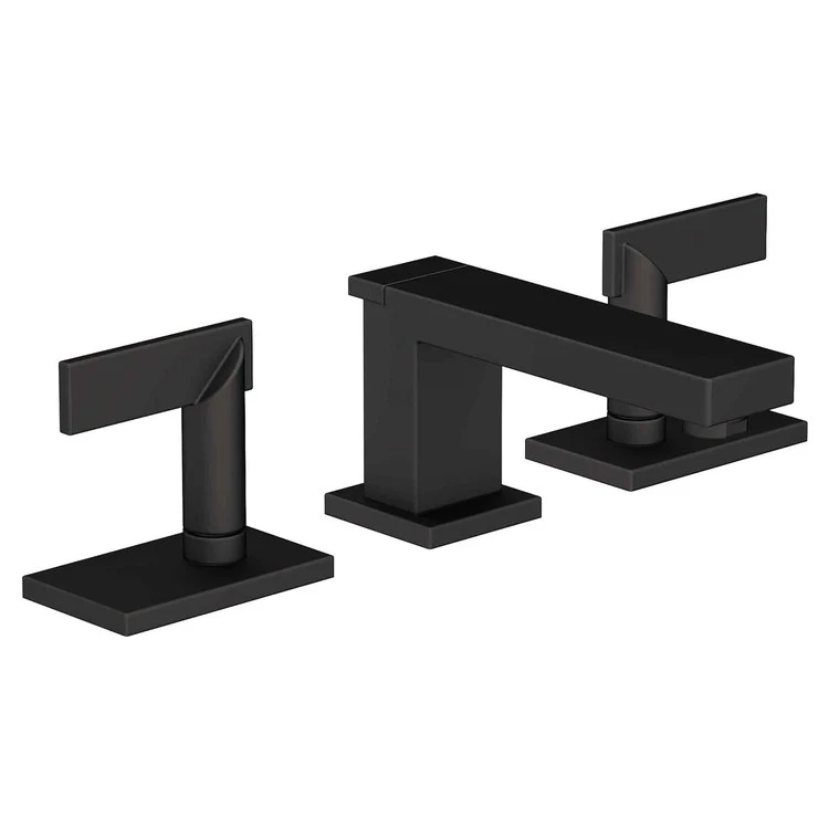 Lavatory Faucet Metro Widespread 8 to 20 Inch Spread 2 Lever ADA Antique Nickel 1.2 Gallons per Minute Brass Spout Height 2-1/2 Inch - Frankwebs