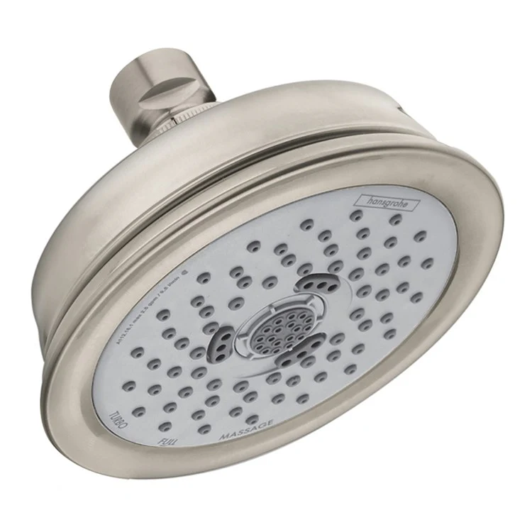 Croma 100 Classic Three-Function Showerhead - Frankwebs