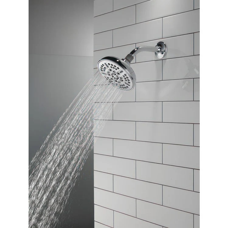 Showerhead Universal Showering Components 8 Function Chrome 1.75 Gallons Per Minute - Frankwebs