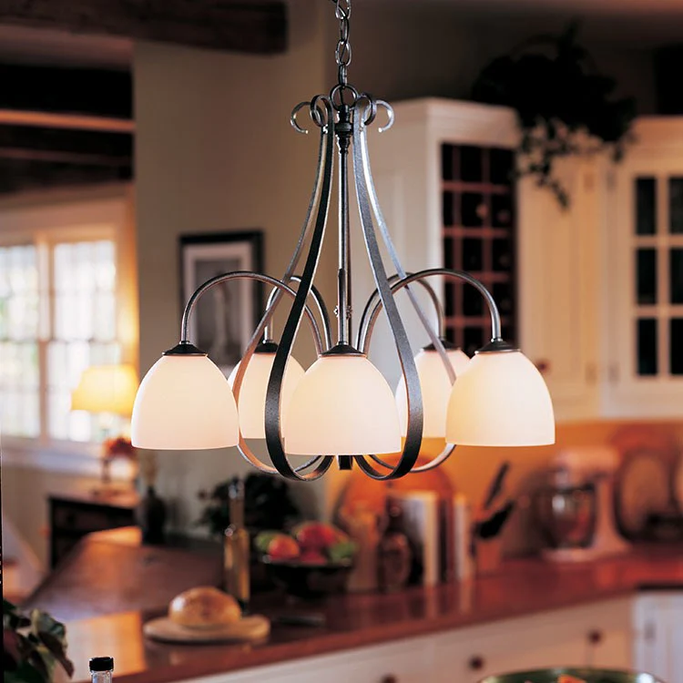 Sweeping Taper Five-Light Chandelier - Frankwebs