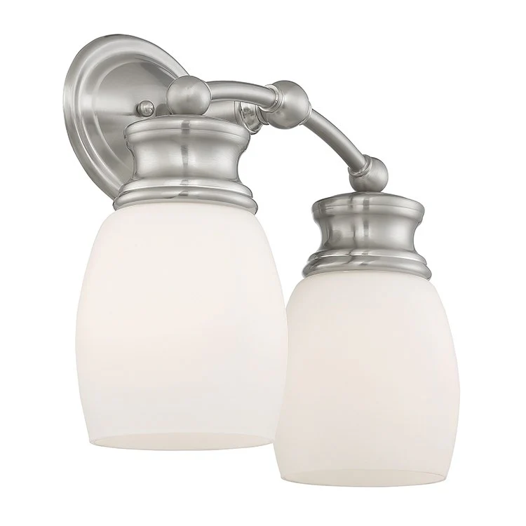 Elise Two-Light Bathroom Vanity Fixture - Frankwebs