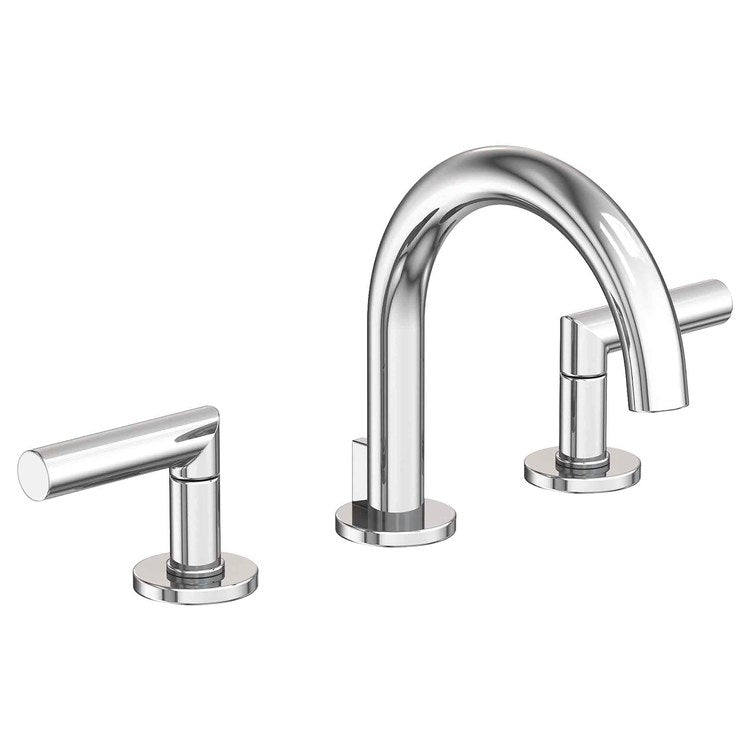 Lavatory Faucet Pavani Widespread 8 to 20 Inch Spread 2 Lever ADA Aged Brass 1.2 Gallons per Minute Brass Spout Height 3-1/8 Inch - Frankwebs