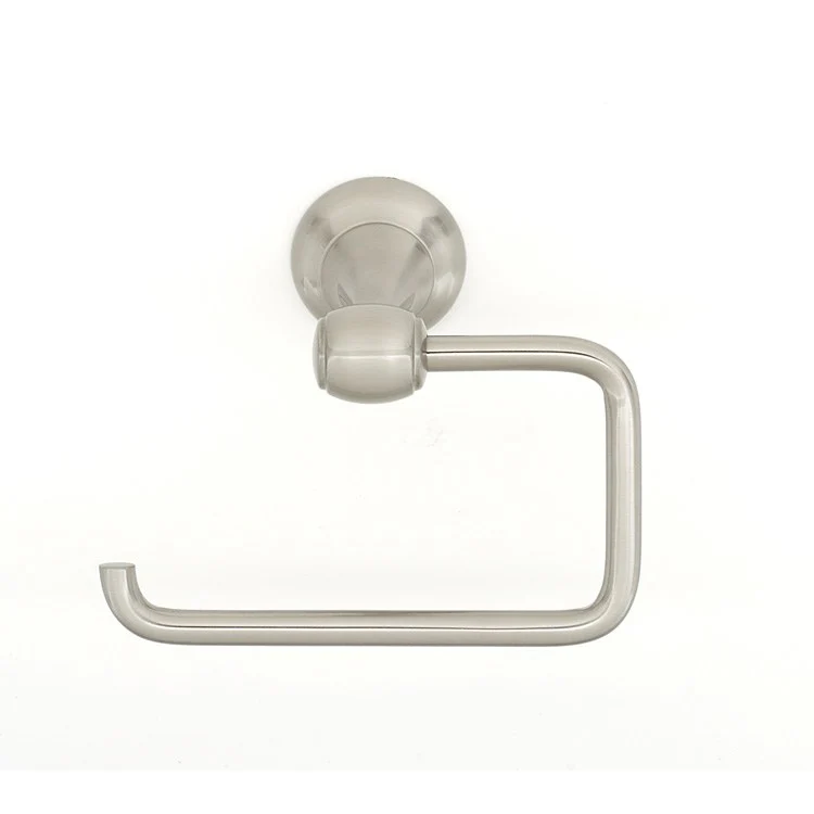 Toilet Paper Holder Royale Bath Single Post Polished Nickel Brass 5-1/2 Inch 3-1/2 Inch Wall Mount - Frankwebs