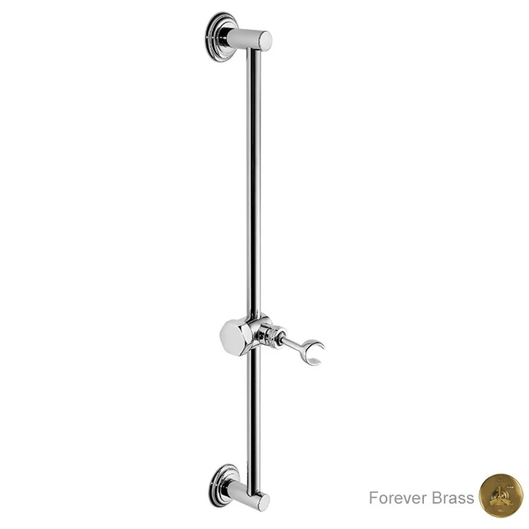 Slide Bar Tub and Shower Handshower 27 Inch Polished Gold PVD Brass Wall - Frankwebs