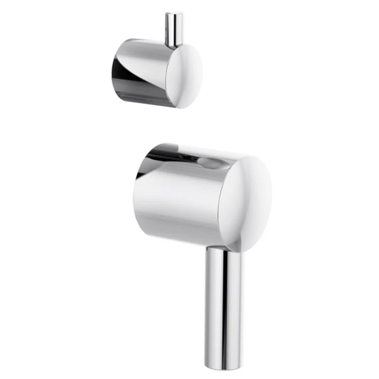 Handle Kit Odin Metal 2 Lever Matte Black ADA for Pressure Balance Integrated Trim - Frankwebs