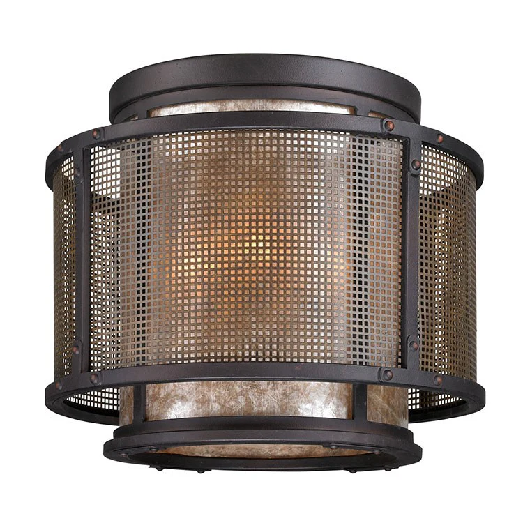 Copper Mountain Four-Light Flush Mount Ceiling Fixture - Frankwebs