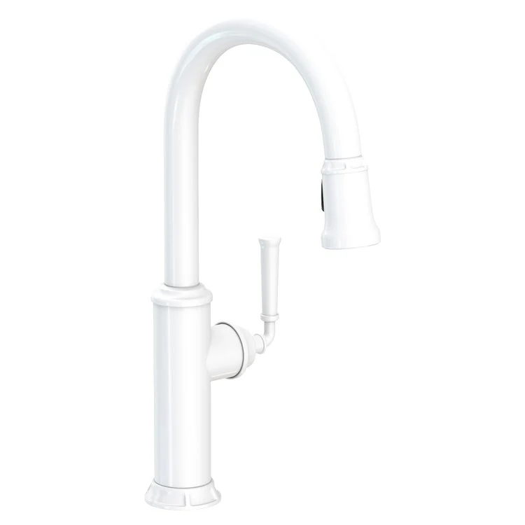 Kitchen Faucet Gavin 1 Lever ADA Polished Gold PVD Pull Down Spout Height 10-3/8 Inch 1.8 Gallons per Minute - Frankwebs