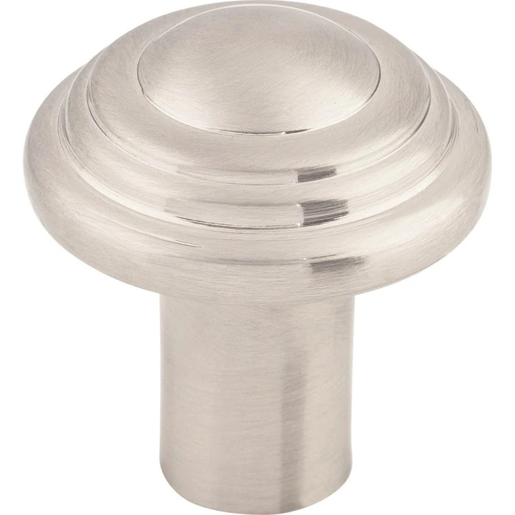 Knob Aspen II Button Round Brushed Satin Nickel Bronze 1-1/4 x 1-1/4 x 1-3/8 Inch 1-3/8 Inch - Frankwebs