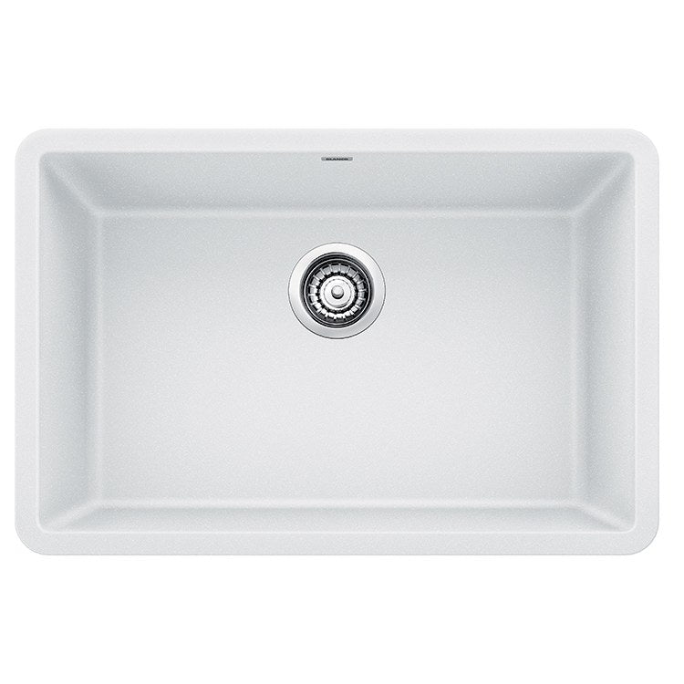 Kitchen Sink Precis 27 x 18 Inch Single Bowl Coal Black Undermount Rectangle Silgranit - Frankwebs