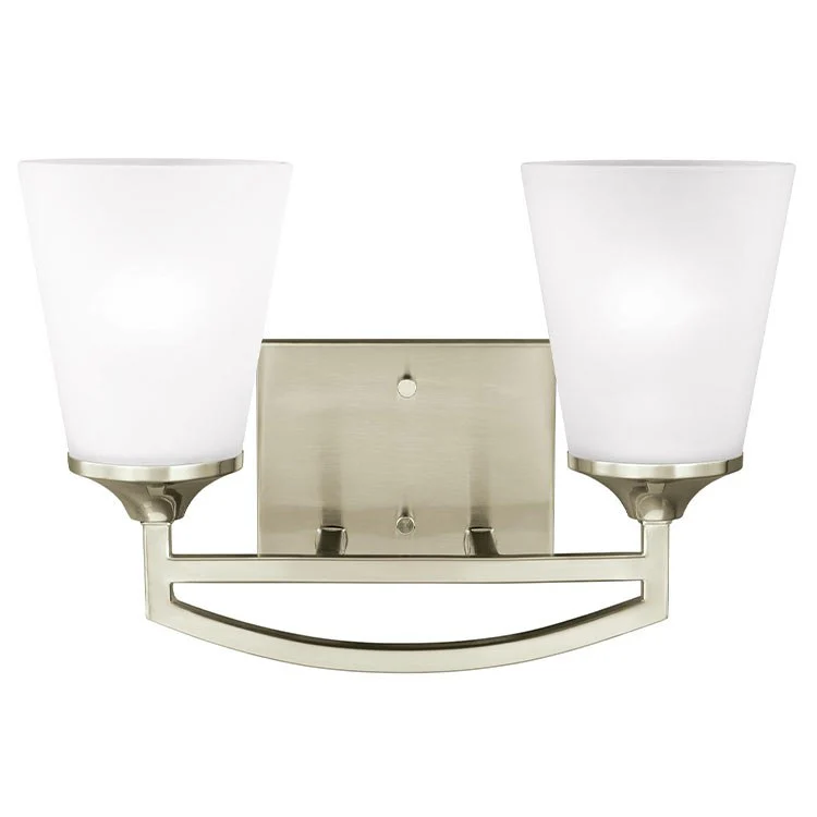 Hanford Two-Light LED Bathroom Vanity Fixture - Frankwebs
