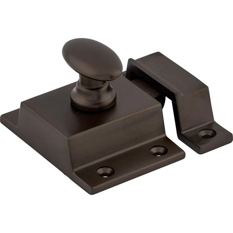 Door Latch Additions Cabinet Oil Rubbed Bronze 2 x 2 x 1/2 Inch Zinc Alloy - Frankwebs