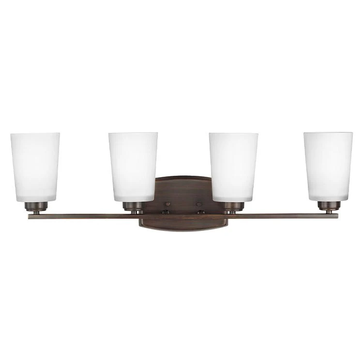 Franport Four-Light Bathroom Vanity Fixture - Frankwebs