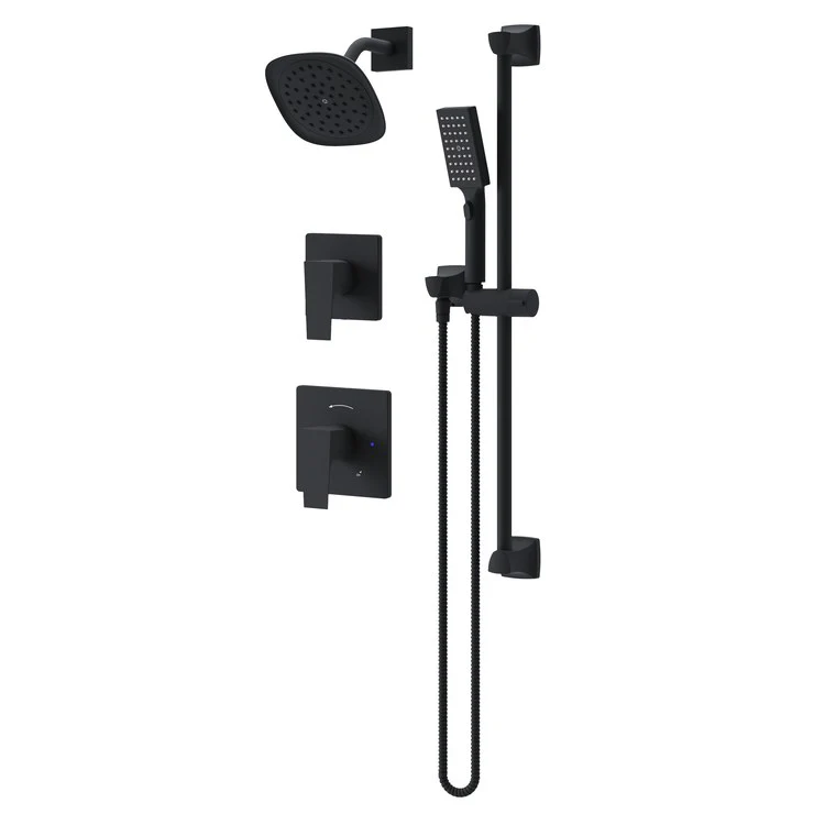 Handshower Trim Verity HydroMersion Shower Satin Nickel ADA 2.0 Gallons per Minute with 30 Inch Handshower Slide Bar with 60 Inch Flexible Metal Hose - Frankwebs