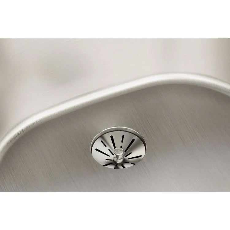 Kitchen Sink Lustertone Iconix 23.5 x 21.25 Inch Single Bowl with Perfect Drain Luminous Satin Undermount - Frankwebs