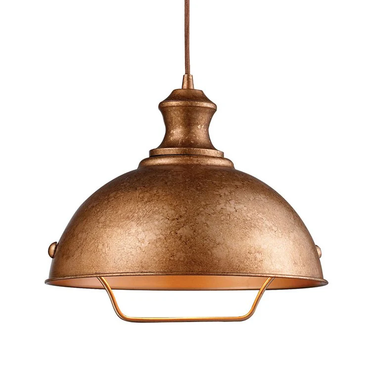 Farmhouse Single-Light Adjustable LED Pendant - Frankwebs