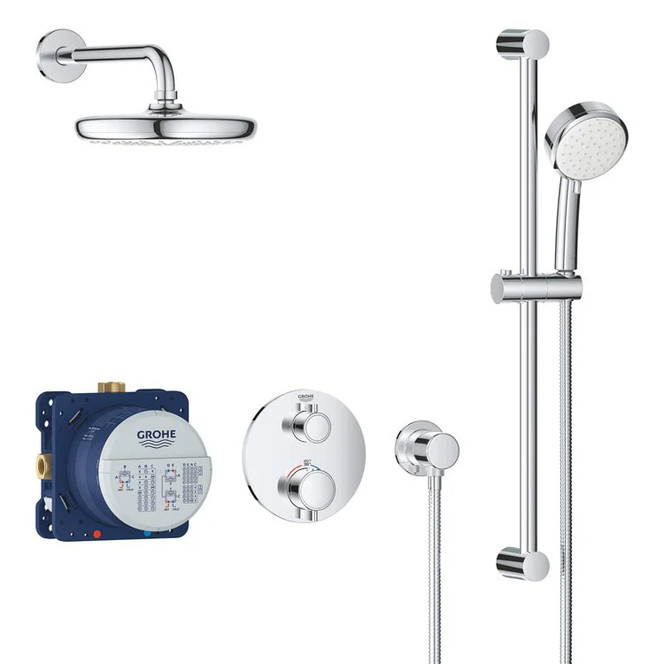 Grohtherm Thermostatic Shower System - Frankwebs
