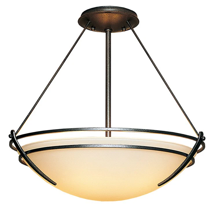 Presidio Tryne Two-Light Semi-Flush Mount Ceiling Lighting Fixture - Frankwebs
