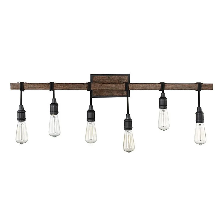 Burgess Six-Light Bathroom Vanity Fixture - Frankwebs