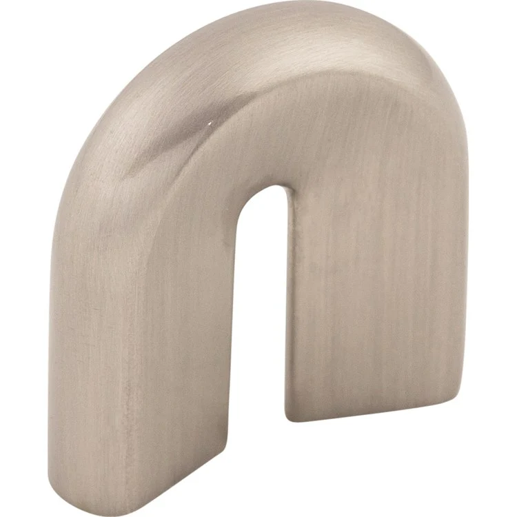 Pull Nouveau D Handle for Decorative Hardware Brushed Satin Nickel Zinc Alloy 3/4 Inch 1-1/16 Inch Length - Frankwebs