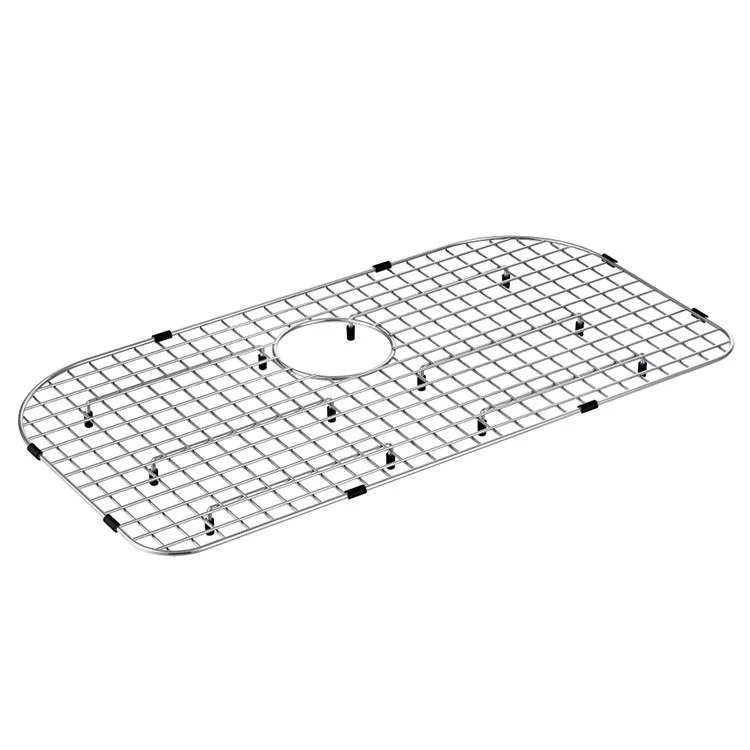 Stainless Steel D-Shaped Sink Grid Fits 16