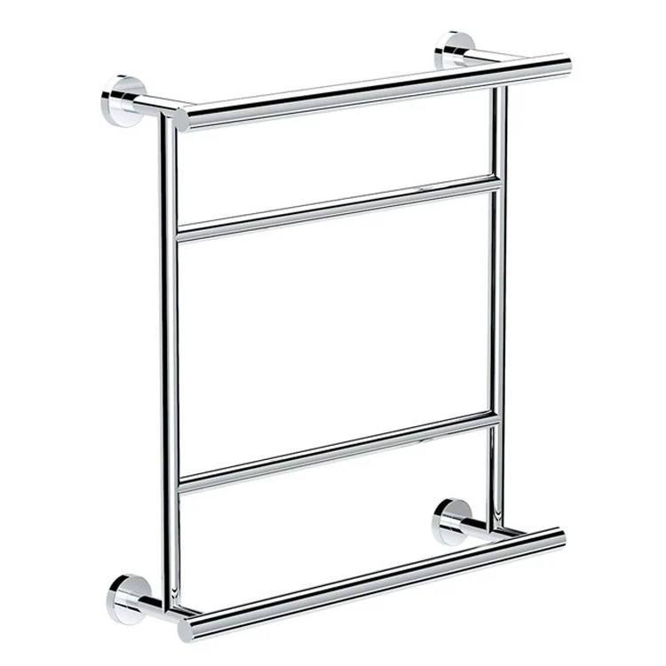 Towel Rack Spa Rack Chrome Metal 20.75 Inch - Frankwebs