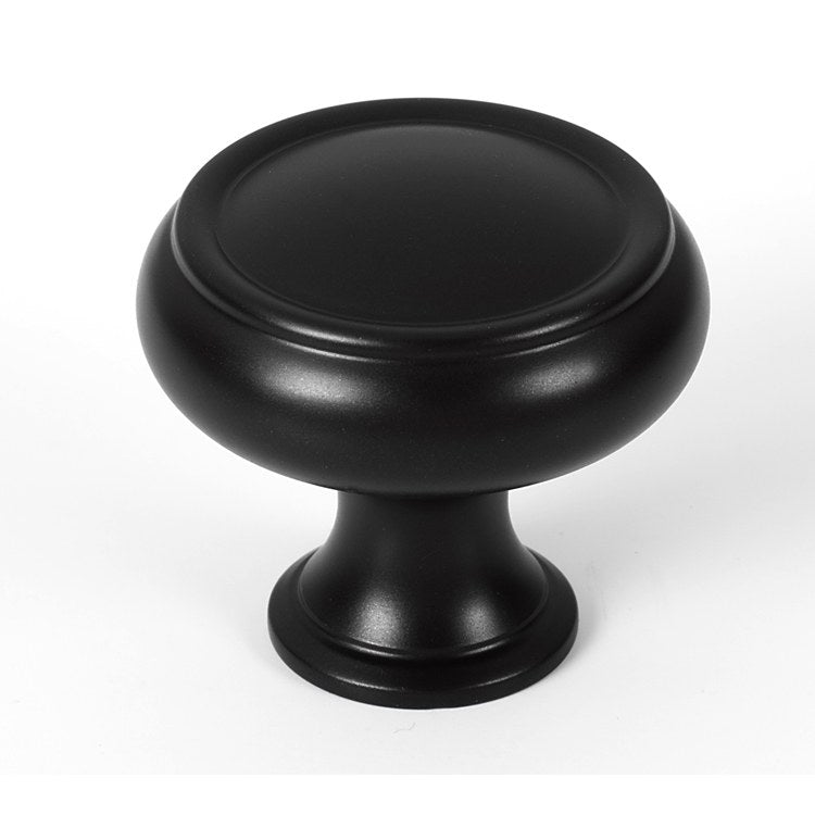 Knob Charlie's Round Satin Brass Brass 1-1/2 Inch 1-1/4 Inch 13/16 Inch - Frankwebs