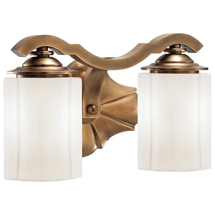 Leicester Two-Light Bathroom Vanity Fixture - Frankwebs