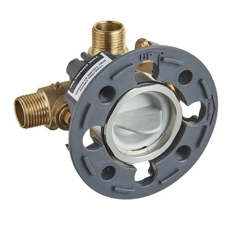 Flash Shower Rough-in Valve with Universal Inlets and Outlets and Screwdriver Stops - Frankwebs