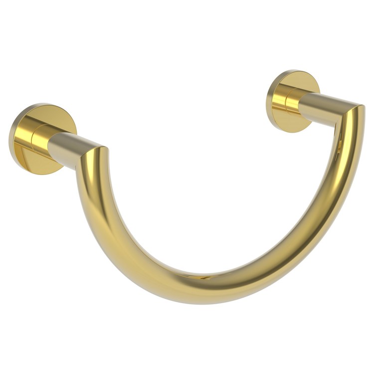 Towel Ring Priya 7-13/16 Inch Curve Open Antique Brass 3 Inch - Frankwebs