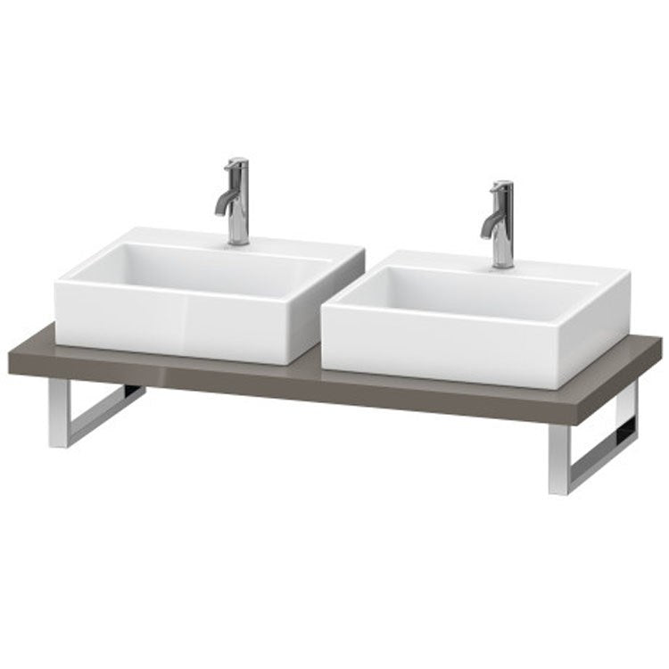 Lavatory Console L-Cube Linen Double Basin 31-1/2 x 21-5/8 Inch 1-3/4 Inch - Frankwebs