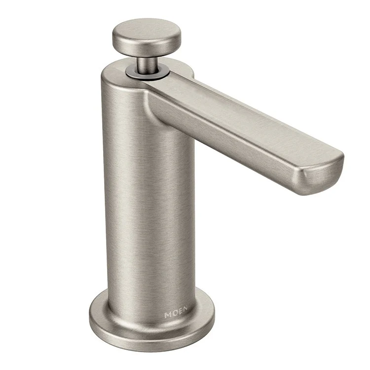 Soap Dispenser Premium Black Stainless Modern 18 Ounce 3-1/2 Inch 5 Inch - Frankwebs