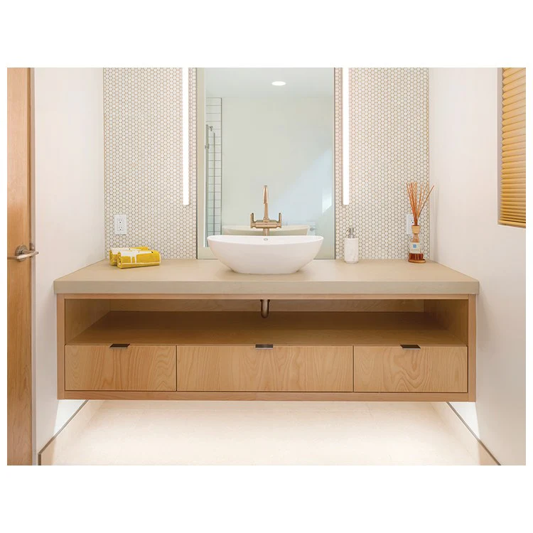 Vessel Elise Above Counter Oval 22 x 14 Inch Biscuit Matte Engineered Solid Stone 22-1/4 Inch - Frankwebs