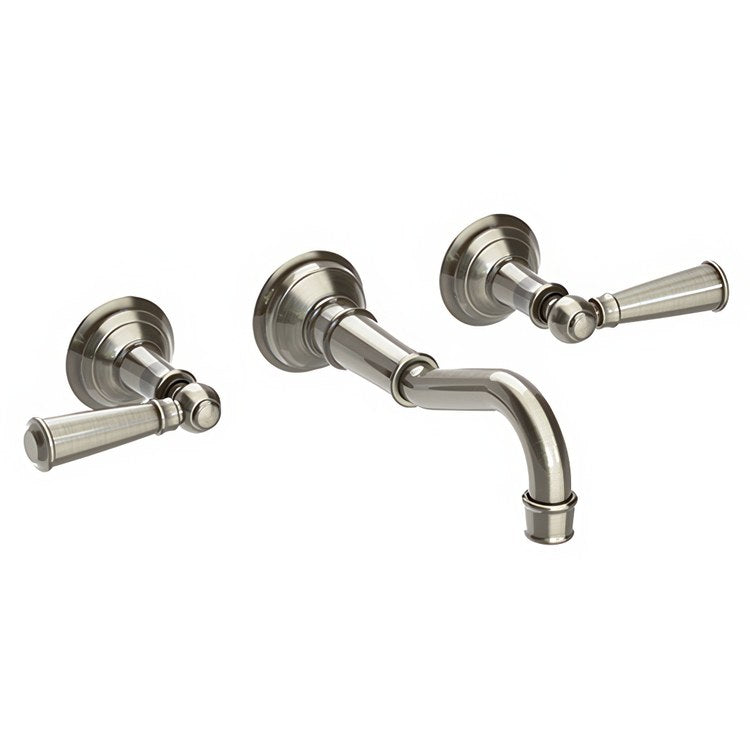 Lavatory Trim Jacobean Wall Mount 2 Lever Polished Gold PVD ADA Low Arc 1.2 Gallons per Minute - Frankwebs