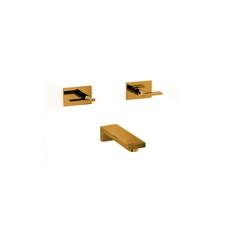 Tub Trim Metro Wall Mount 2 Lever Aged Brass ADA - Frankwebs