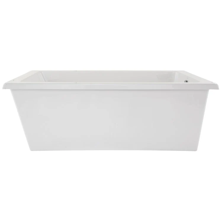 Soaking Tub Designer Collection Lexie 66 x 36 Inch Freestanding Tub Only End Biscuit Acrylic - Frankwebs