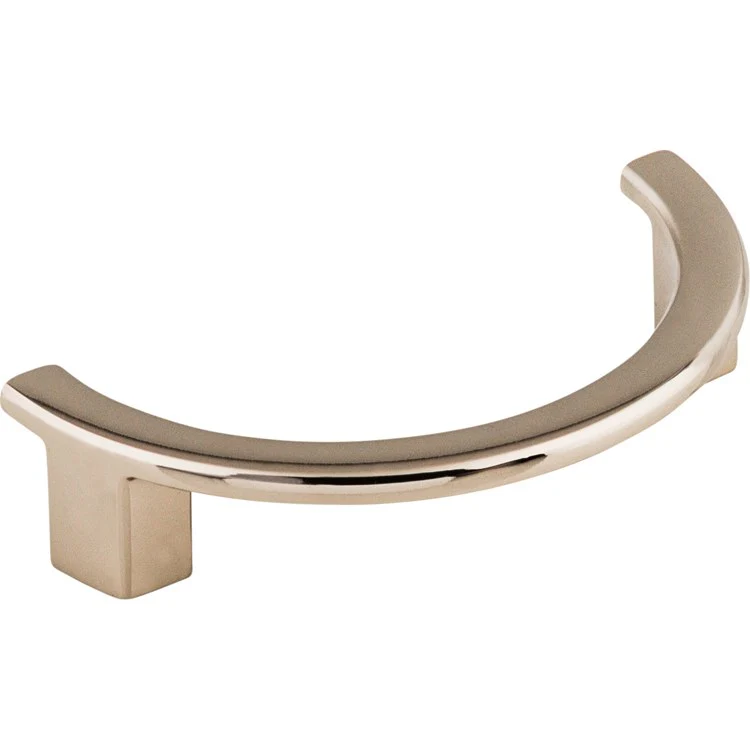 Pull Sanctuary Half Circle Open Polished Nickel Zinc Alloy 3-1/2 Inch - Frankwebs