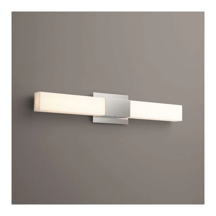 Vega Two-Light Bathroom Vanity Fixture - Polished Nickel - Frankwebs