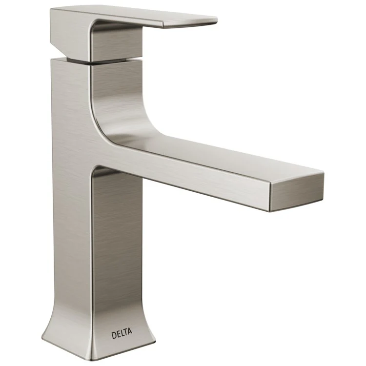 Lavatory Faucet Velum 1 Lever ADA WaterSense Brilliance Stainless 1.2 Gallons per Minute 4-7/16 Inch - Frankwebs