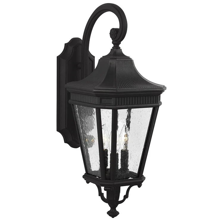 Cotswold Lane Three-Light Outdoor Wall Lantern - Frankwebs