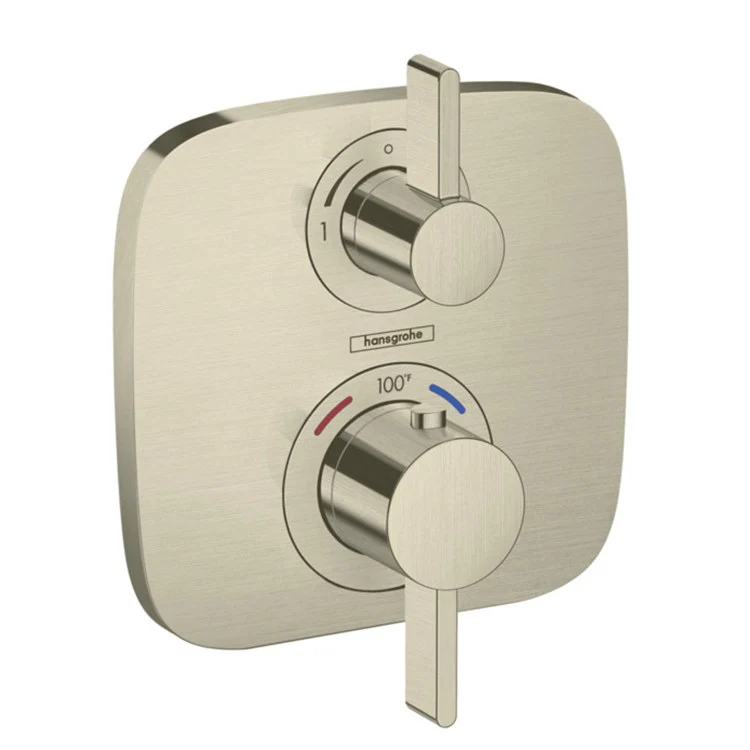 Ecostat E Two Handle Thermostatic Valve Trim with Volume Control - Frankwebs