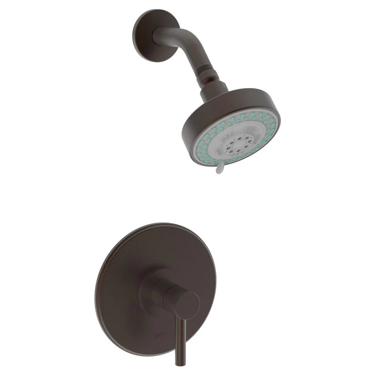 Shower Trim East Linear Pressure Balanced 1 Lever Satin Brass PVD ADA 1.8 Gallons per Minute 1 Function - Frankwebs