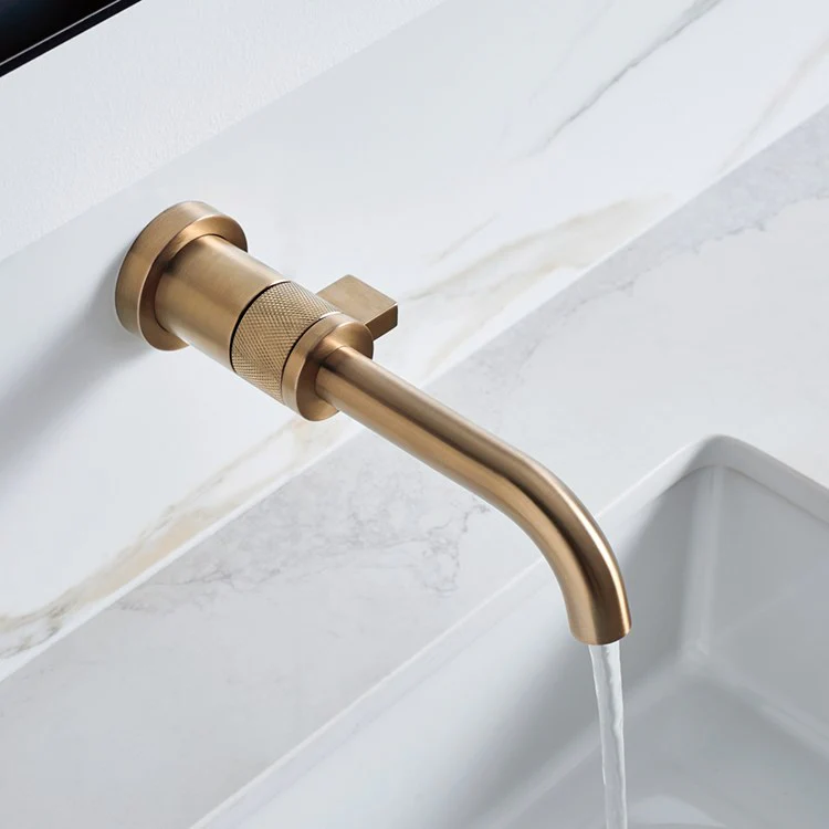 Litze Single Handle Wall-Mount Bathroom Faucet - Frankwebs