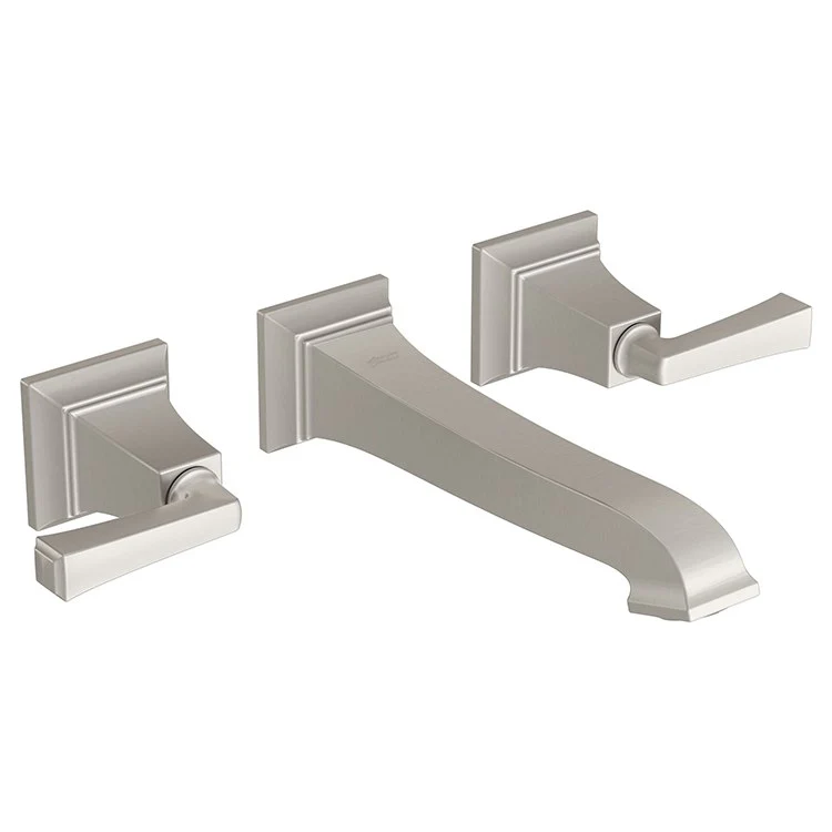 Town Square S Two Handle Widespread Wall-Mount Bathroom Faucet with Grid Drain - Frankwebs