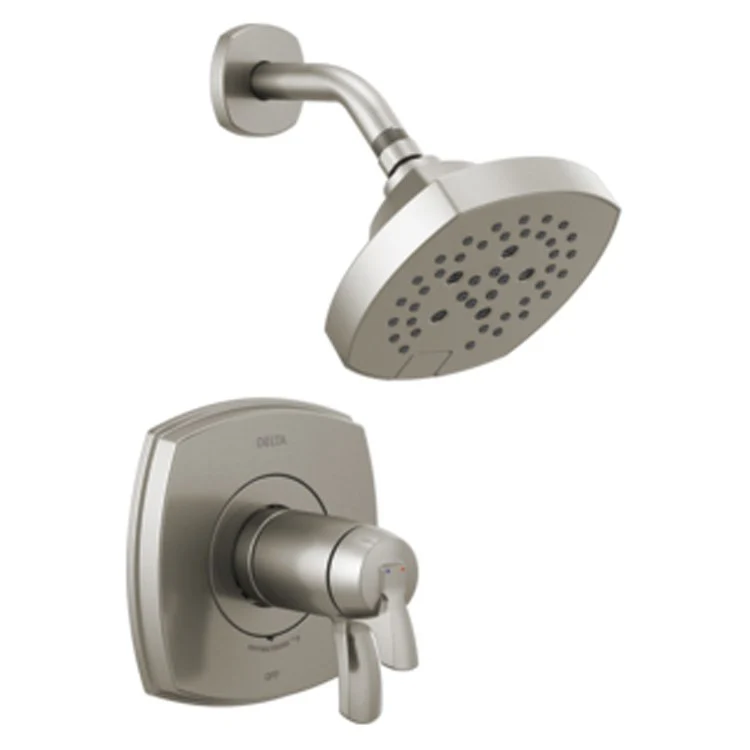 Shower Trim Stryke 17 Thermostatic 1 Lever Matte Black ADA 1.75 Gallons per Minute 1 Function H2Okinetic Spray - Frankwebs