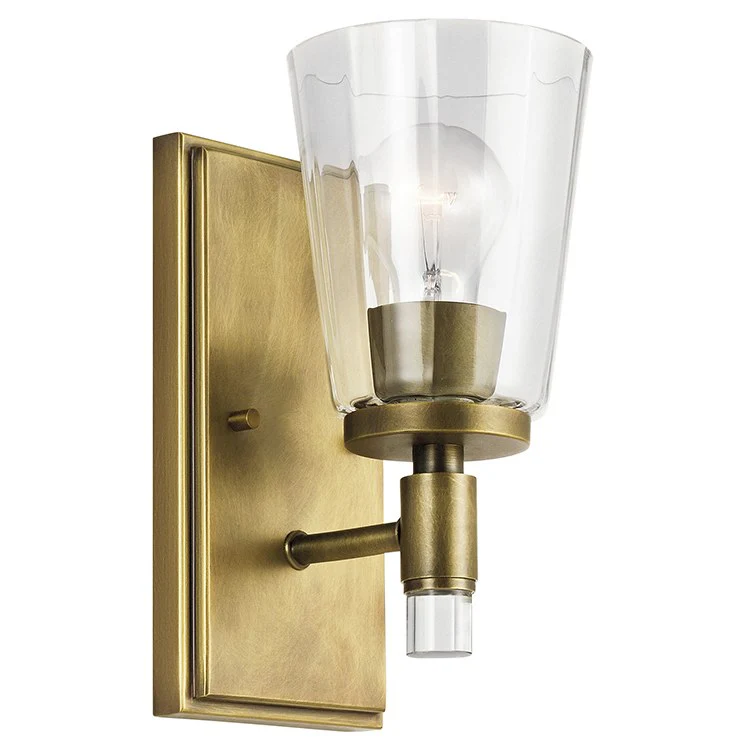Audrea Single-Light Bathroom Wall Sconce - Frankwebs