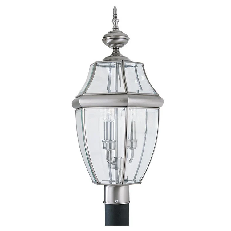 Lancaster Three-Light Outdoor Post Lantern - Frankwebs