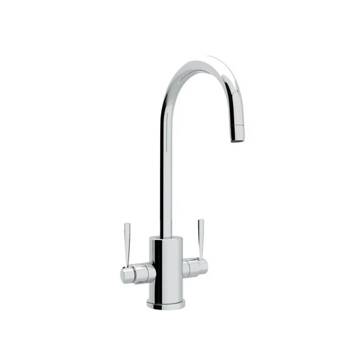 Bar Faucet Holborn Round Body 2 Lever CEC Satin English Gold 1.8 Gallons per Minute - Frankwebs