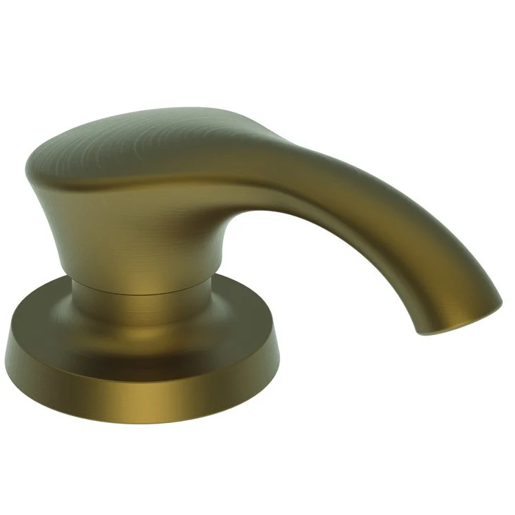 Soap Dispenser Vespera Aged Brass Deck Mount Brass Pump - Frankwebs