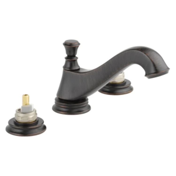 Cassidy Two Handle Widespread Bathroom Faucet with Drain without Handles - Frankwebs